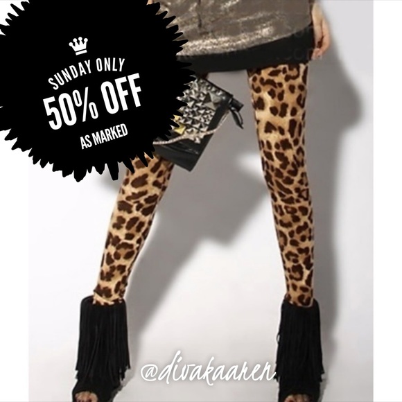 Smokin’ Hot Leopard Leggins Animal Print - Picture 8 of 8